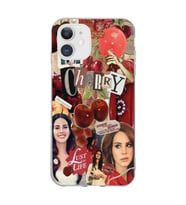 Iphone 11 Uyumlu Lana Del Rey Kolaj Tasarımlı Şeffaf Telefon Kılıfı