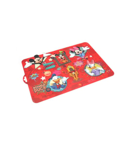 Lisanslı Mickey Mouse Amerikan Servisi - Minnie Mouse Amerikan Servis - Çocuk Yemek Altlığı