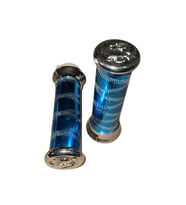 Modifiye Motor Elcik Takımı Universal Mavi Krom