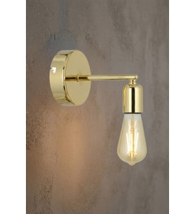 Prestex Tekli Aplik - Yatak Odası, Banyo Uyumlu Duvar Aplik (Gold)
