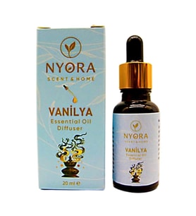 Mystica Vanilya Esansiyel Yağı (Diffuser Oil) Buhurdan Yağı 20ml
