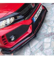 Honda Civic Uyumlu Fc5 Typer 3 Parça Ön Lip