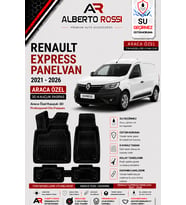 RENAULT EXPRESS PANELVAN 2021 - 2026 Araca Özel Kauçuk 3D Profesyonel Oto Paspası