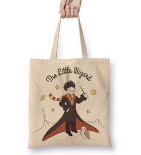 Harry Potter The Little Wizard Bez Çanta Uzun Saplı
