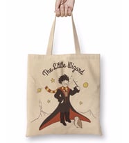 Harry Potter The Little Wizard Bez Çanta Uzun Saplı