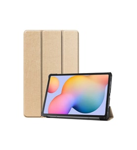 Samsung Galaxy Tab S7 FE LTE (T737-T736-T733-T730) Uyumlu Zore Smart Cover Standlı 1-1 Kılıf