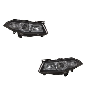 Renault Megane 2 Manuel Siyah Far Sağ-Sol Takım 2009-2010