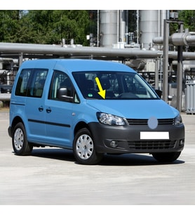 VW Caddy 2011-2015 Silecek Kolu Ön Cam Sağ Yolcu Yön 2K1955410A