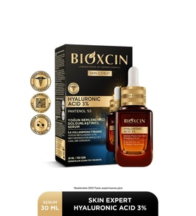 Bioxcin Skin Expert Hyaluronic Acid 3% Yoğun Nemlendirici Serum 30 ml