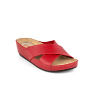 Muya Byblos 32256-003 Kadın Anatomik Terlik Bordo 36-40