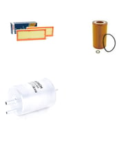 Bosch Filtre Bakım Seti Mercedes S Serisi S 500 W220 2002-2005 245 Beygir Benzin Hava + Yağ f. + Yakıt Filtre Bosch