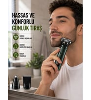 Kablosuz Şarjlı Çok Amaçlı Tıraş Makinesi