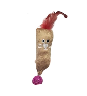 Peluş Kedi Oyuncağı Kahverengi