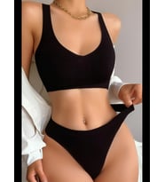 Fantezia Night Kadın Kırmızı Desteksiz Seamless Tangalı İç Çamaşır Takımı