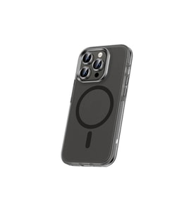 Apple iPhone 15 Pro Uyumlu Kılıf Airbagli M-safe Wireless Şarj Özellikli Lens Koruyuculu Zore Klaptika Kapak