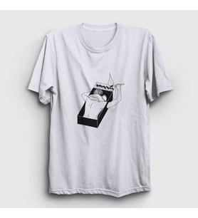 Presmono Unisex Beyaz Match Lovers Valentine's Day Sevgililer Günü T-Shirt 285091tt (Beyaz)