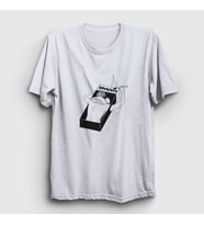Presmono Unisex Beyaz Match Lovers Valentine's Day Sevgililer Günü T-Shirt 285091tt (Beyaz)