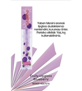 Gabrini Fruity Lipgloss Blueberry