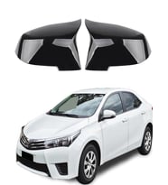 Toyota Corolla 13-19 Araca Özel Batman Yarasa Ayna Kapağı Pianoblack