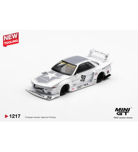 Mini GT BL 1217 Nissan Skyline GT-R (R32) Kaido Works TAS 2025 1/64 Model Araba