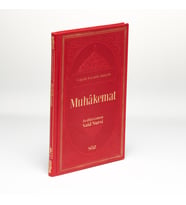 Risale-i Nur - Muhakemat - Büyük Boy - Lügatlı - Söz Yayınları (Kırmızı)