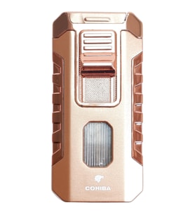 Cohiba 3 Torch Pürmüz Bronz Metal Puro Çakmağı
