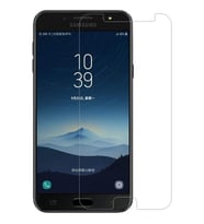 Samsung Galaxy J7 Core Uyumlu Ekran Koruyucu Screen Protector Tempered Glass Kristal Netliğinde %100 HD Görüntü, Yüksek Kalite Kırılmaz Temperli Cam (Şeffaf)