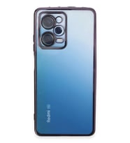 Newface Xiaomi Redmi Note 12 Pro 5G Kılıf Razer Lensli Silikon - Mor