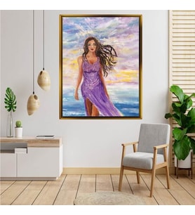 Altın  Çerçeveli tablo n1084