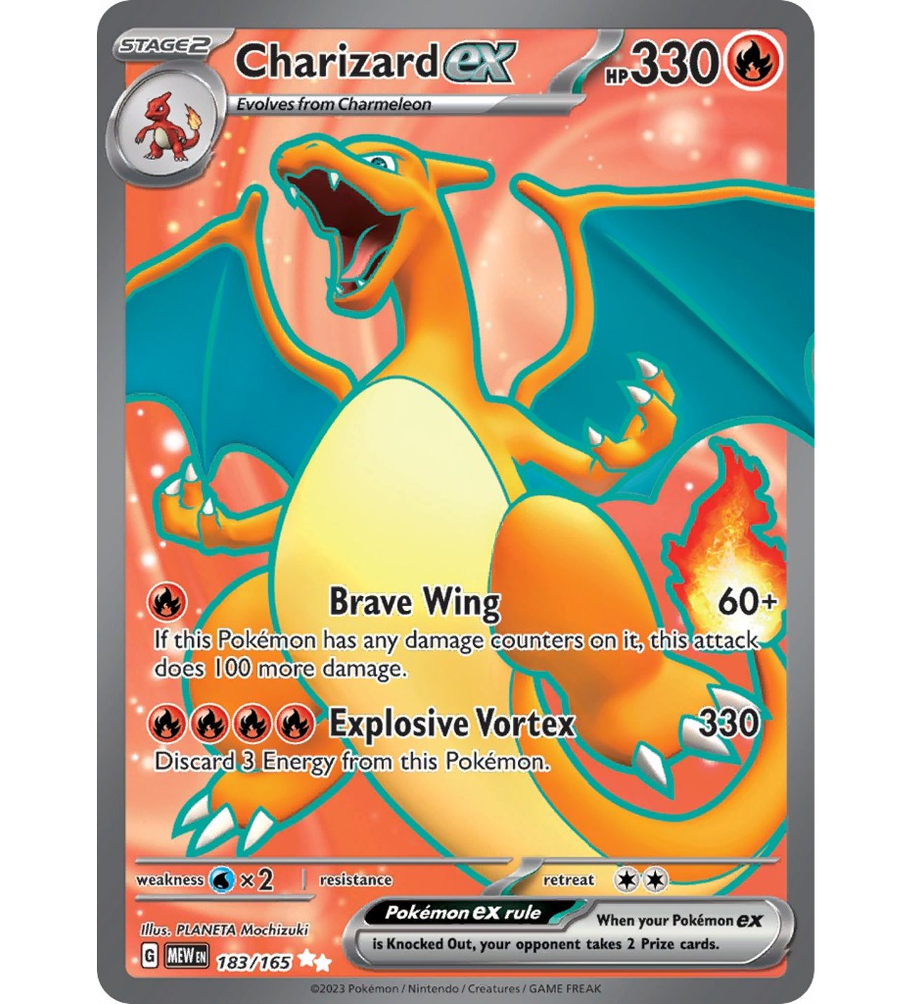 Charizard EX カード HP330 Pokemon Charizard EX 330HP Kart