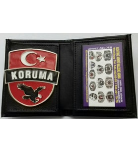 YAKIN KORUMA-ROZETLİ CÜZDANI SATINAL-SADECE,YAKIN KORUMA KIMLIK KARTLI PERSONELE SATILIR.-SIVILE SATILMAZ