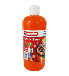 Bigpoint Akrilik Boya 500 gram Turuncu