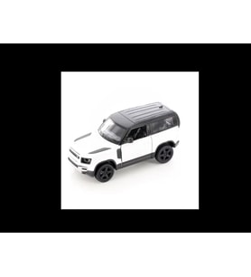 Kinsmart Land Rover Defender 90 Beyaz 1/36 Model Araba