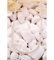 Kazaziye İşlemeli 50 Cm Gümüş Zincir Kolye 7391
