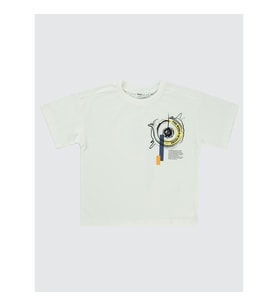 Civil Boys Erkek Çocuk Tişört 6-9 Yaş Siyah (Beyaz)