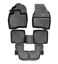Ford Explorer 3D Paspas - Siyah, 7 Koltuklu, USA Versiyon  2011-2019 Arası
