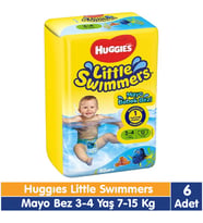 Huggies Little Swimmers Mayo Bebek Bezi 3-4 Yaş 12x6 72 Adet