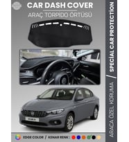 FIAT EGEA (2007-2021) EKRANSIZ Torpido Örtüsü Ön Göğüs Koruma Torpido Koruma Tam Uyum Kolay Montaj