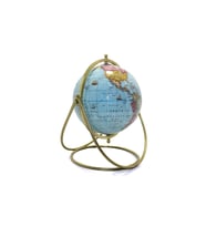 Yerküre Biblo Metal Standlı, 30X27 - Mavi (Mavi)