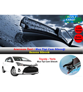 Toyota Yaris Muz Silecek Takımı 2012-