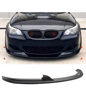 Bmw E60 M5 Ön Lip Parlak Siyah Plastik Ön Ek Karlık 2003 2004 2005 2006 2007 2008 2009 2010 karlık+bodykit+ek