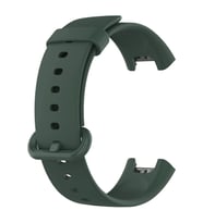 Microsonic Xiaomi Mi Watch Lite Kordon, Silicone Sport Band Koyu Yeşil