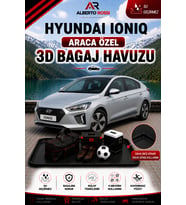 Hyundai Ioniq 6 2024 - 2026 Araca Özel 3D Bagaj Havuzu