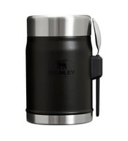 Stanley Klasik Paslanmaz Çelik Yemek Termosu Kaşıklı 0,40 LT - Black 2.0
