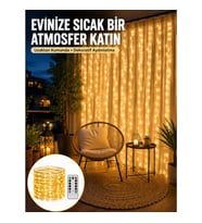 Mey İthalat® Romantik Ambiyans İçin Uzaktan Kumandalı Günışığı Peri Led Yeni Nesil