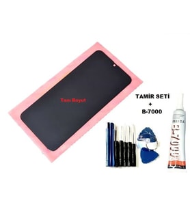 Tkgz Samsung Galaxy A30 (A305) Uyumlu Lcd Ekran Dokunmatik + B-7000 + Tamir Seti