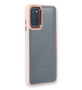 Durukar® Samsung Galaxy A03S Kılıf Dora Kapak - Pudra
