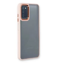 Durukar® Samsung Galaxy A03S Kılıf Dora Kapak - Pudra