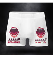 Aaa De Bakiyim Baskılı Pamuklu Erkeğe Hediye Boxer