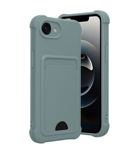 Apple İphone 16e Kelvin Kartvizitli Silikon - Açık Yeşil